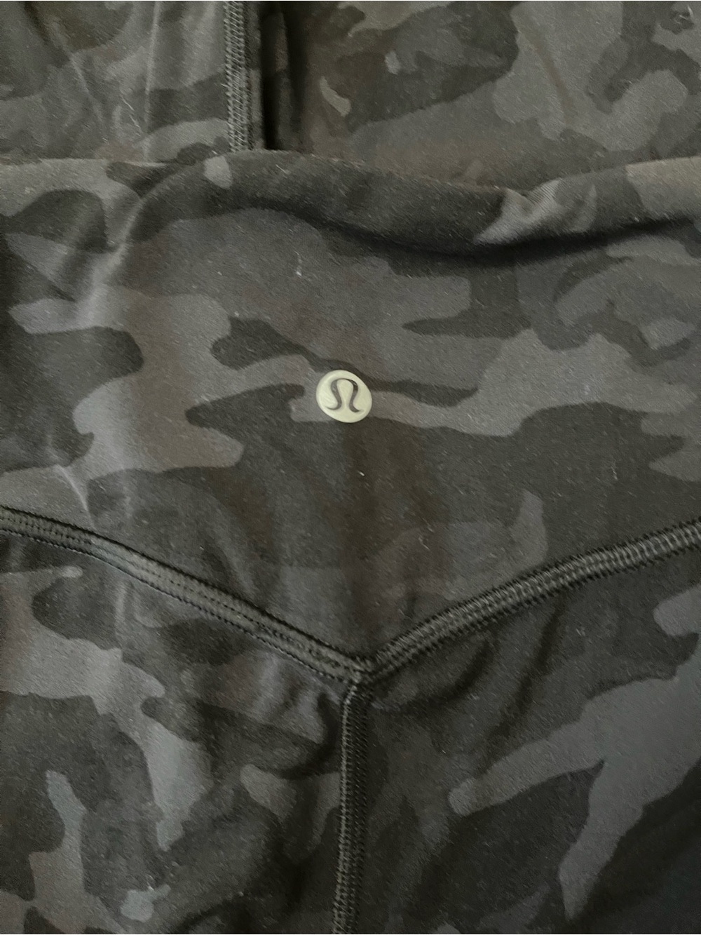 Lululemon Align Jogger 28 Inch Heritage 365 Camo Deep Coal Multi Size 4 - Picture 5 of 6